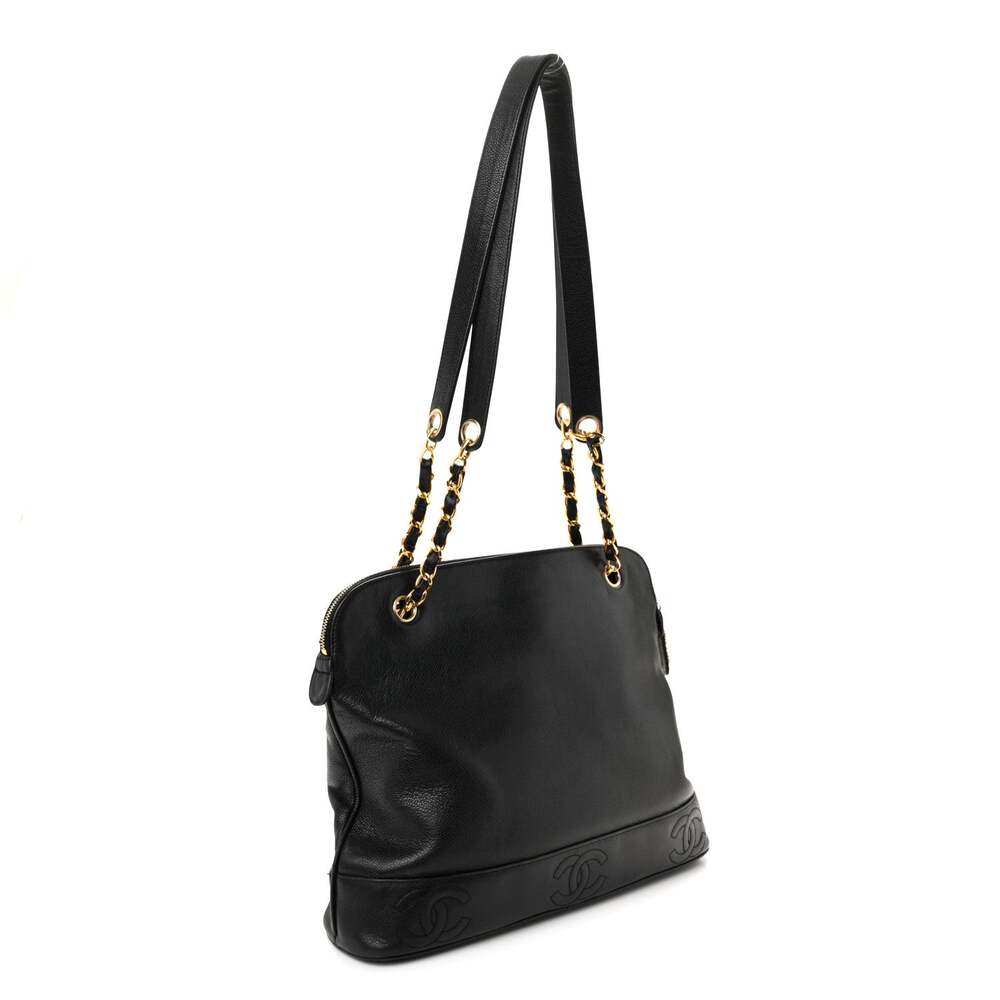 Chanel Caviar Triple Cc Shoulder Bag #238604C17B - Picture 3 of 12